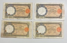 NL* LOTTO 4 BANCONOTE BANCA