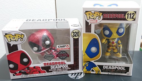 Funko pop marvel 320 - marvel, deadpool