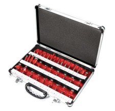 FRESE LEGNO ATTACCO 6MM X PANTOGRAFO DECORAZIONE CORNICI SET KIT 35 FRESA