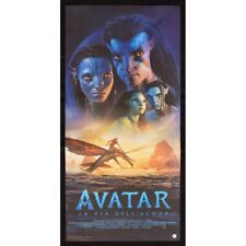 locandina AVATAR 2 la via dell'acqua James Cameron Worthington Zoe Saldana B211