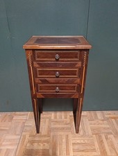 COMODINO TRE CASSETTI EPOCA