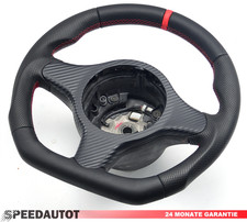 Volante pelle Nera Appiattito