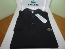 POLO LACOSTE UOMO VESTIBILITÀ CLASSICA MANICHE LUNGHE FR3 SMALL PREZZO AL PUBBLICO: - £110