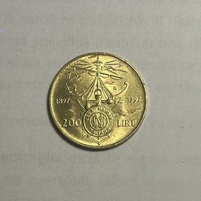 MONETA 200 LIRE CENTENARIO