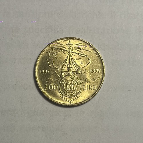 Moneta 200 lire centenario - moneta,