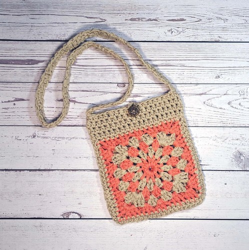 Borsa tracolla granny square - borsa, a