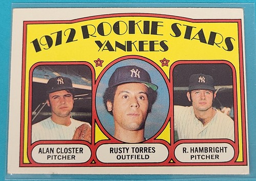 1972 topps 124 yankees - 1972,