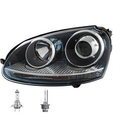 Xenon Fari Sinistro Per VW Golf 5 GTI 10.D2S/H7 Con Motore Inclusi Lampadine