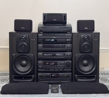 Aiwa MX-Z9300m Impianto Stereo Stack HiFi Separato + Telecomando + Altoparlanti