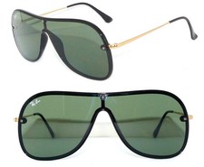 OCCHIALI DA SOLE RAY BAN NERO VERDE RB 4311 WINGS BLAZE OCCHIALE 3211 SHILD 8057 NUOVI