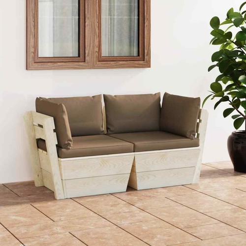 Vidaxl divano giardino 2 - da,