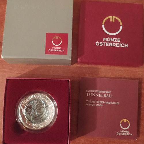 Moneda niobio austria - niobio,
