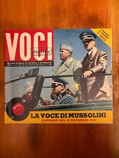 Voci storiche - La voce di Mussolini - discorso del 18 novembre 1940 2° disco