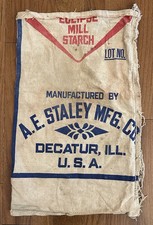 Borsa in stoffa sacco amido