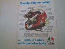 advertising Pubblicità 1979 CASCO HELMET AGV X 3000 X3000 SUPER