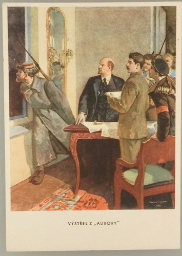 Ritratto cartolina lenin - cartolina, e