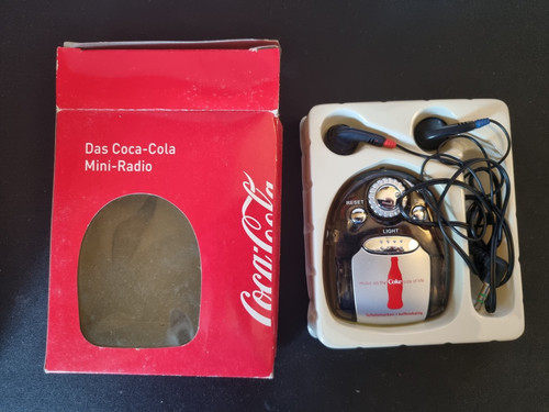 Mini radio coca cola - la, coca-cola