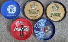  VASSOIO PUBBLICITARIO BIRRA FORST  HOFBRÄU PEPSI COCA COLA PILSNER BEER CERVEZA