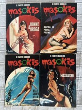 MASOKIS 1/4 COMPLETA EUROPRESS 1966  STATO QUASI EDICOLA RARITÀ NO DIABOLIK