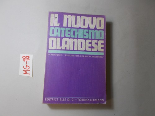 Libro nuovo catechismo - libro,
