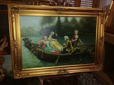 STUPENDO DIPINTO OLIO SU TELA