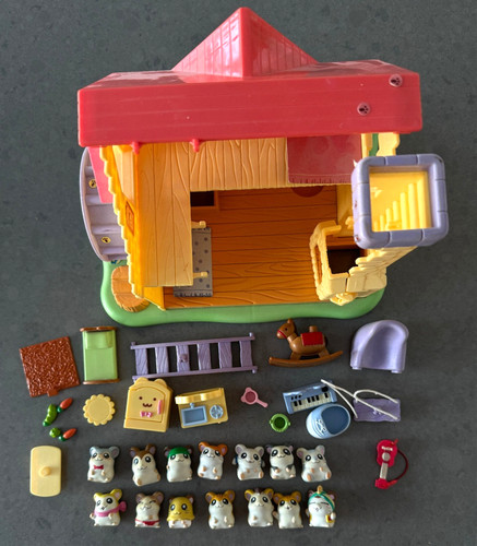 Playset vintage hamtaro - playset,