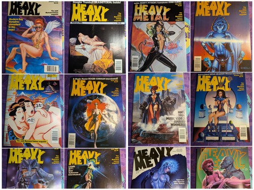 Heavy metal magazine 1984 - heavy,