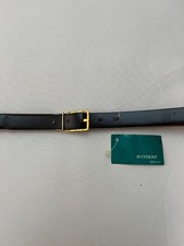 Cintura uomo double face (nera