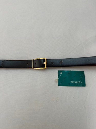 Cintura uomo double face - , (nera