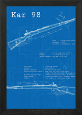 Kar 98 poster arte da parete