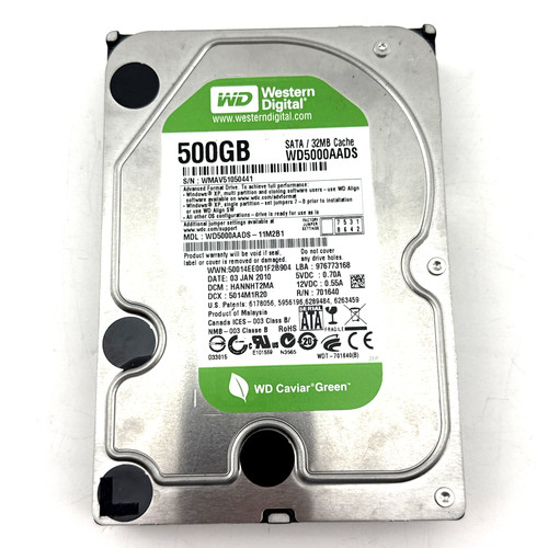 Western digital wd5000aads - western, 500