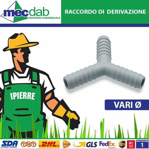 Giuntatubi derivazione y - giuntatubi, e