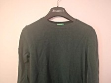 MAGLIA VERDE DA DONNA UNITED COLORS OF BENETTON TAGLIA S OUFIT MAGLIA ITALIA ITA