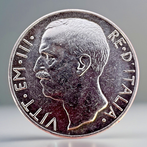 Italia 1927 lire vittorio - 1927-r, 10
