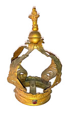 corona imperiale santo santuario madonna arte sacra anni 40 chiesa italia