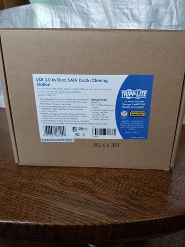 Tripp lite dock cloning - tripp, dock/cloning