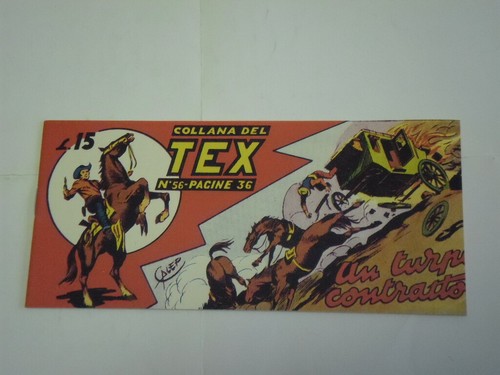 Tex willer striscia prima - striscia,