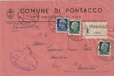 12649-REGNO, TOSCANA, BUSTA IN