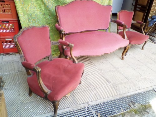 Salotto rocaille primi 900 - salotto,