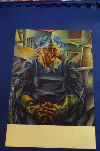 Futurismo boccioni ritratto - futurismo, u.
