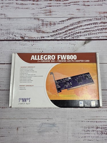 Nuovo sonnet allegro - sonnet, fw800