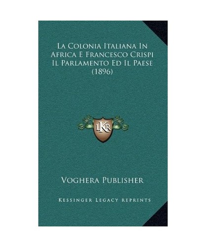 Colonia italiana africa - la, in