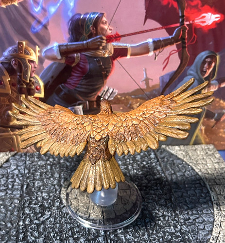 Aquila gigante miniatura - aquila, d&d