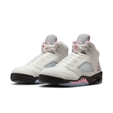 Nike Jordan 5 Retro Medium Soft Rosa Bianco Uomo e Taglia GS SPEDIZIONE IMMEDIATA!