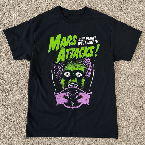 Shirt vintage mars - t-shirt, attacks