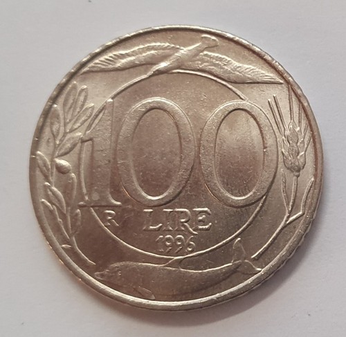 100 lire turrita del 1996 - lire,