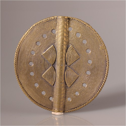 13433 perline bronzo akan - 13433,
