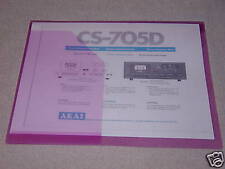 AKAI CS-705D CASSETTE DECK