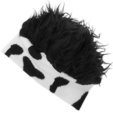  Berretto Con Capelli Finti