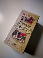 Tarocchi di Marsiglia, cofanetto comprensivo di 78 arcani + libretto istruzioni